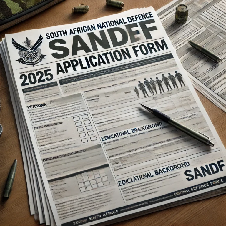 (SANDF)Application Forms 2025/2026