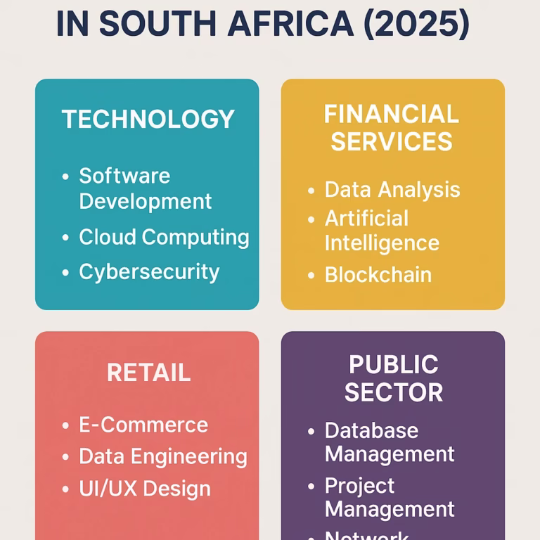 In-Demand Tech Skills by Industry in South Africa (2025)