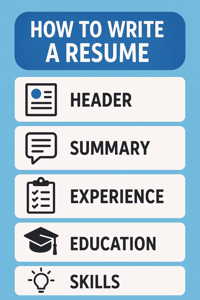 How to Write a Resume That Actually Gets You Interviews