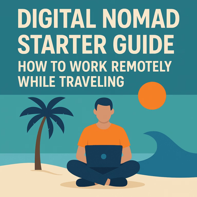 Digital Nomad Starter Guide: How to Work Remotely While Traveling
