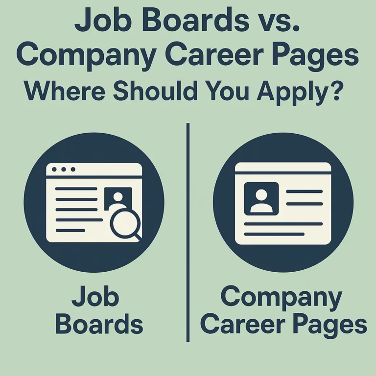 Job Boards vs. Company Career Pages