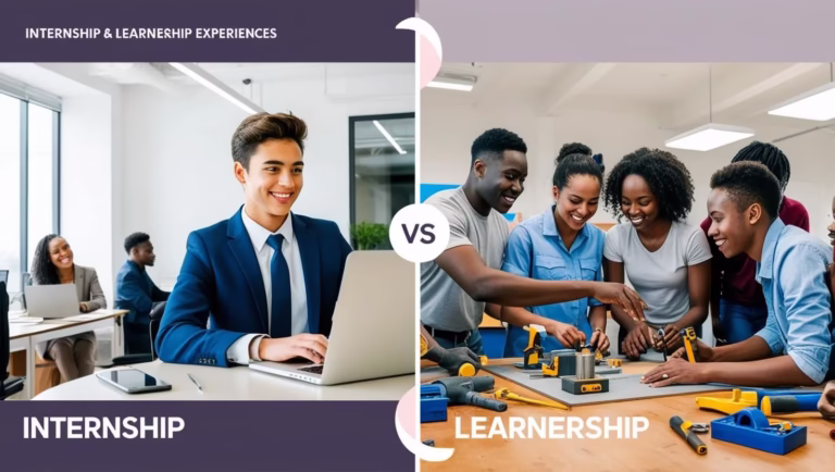 Internship vs Learnership: What’s the Difference?